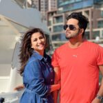 Alya Manasa Instagram - New year @touronholidays #dubai excited to the core thank u so much @touronholidays for this best trip ever Marina Walk, Dubai Marina