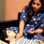 Alya Manasa Instagram - As the season changes, I am ready with my Top tips. Vicks VapoRub has natural ingredients like Menthol, Camphor & Eucalyptus which helps relieve 6 symptoms of cough & cold. So, my family can enjoy every season to the fullest. #WithLoveVicks @vicks_india #AD #Cough #Cold #winters #Vicks #VapoRub Disclaimer: Always read the label. Use as directed. If symptoms persist. Visit your doctor!