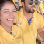 Alya Manasa Instagram - CSK match Chepauk stadium We lost but still we enjoyed the match It’s Vera level 😇😍🥰