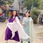 Alya Manasa Instagram - Reels of the day with my lovely sister @maansijoshii 🥰