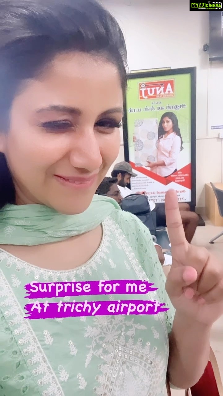 Alya Manasa Instagram - Today @ Trichy airport Trichy International Airport