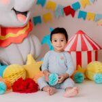 Alya Manasa Instagram - Azhagu kuttti chellam #arsh baby from Sanjeev & Alya Decor @fete_n_festoon Captured @mommyshotsbyamrita