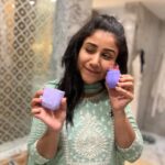 Alya Manasa Instagram - This is a nice product which helps in keeping my skin young #iceroller @melinamherbs thank u @melinamherbs for the ice roller & other organic products like carrot gel , clay face mask, hair oil etc ITC Grand Chola, Chennai