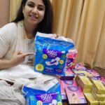 Alya Manasa Instagram - Best nd very comfortable sanitary napkins @blisspads They also have best daily use panty liners & sweat pads etc.. premium quality only @blisspads