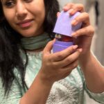 Alya Manasa Instagram - This is a nice product which helps in keeping my skin young #iceroller @melinamherbs thank u @melinamherbs for the ice roller & other organic products like carrot gel , clay face mask, hair oil etc ITC Grand Chola, Chennai