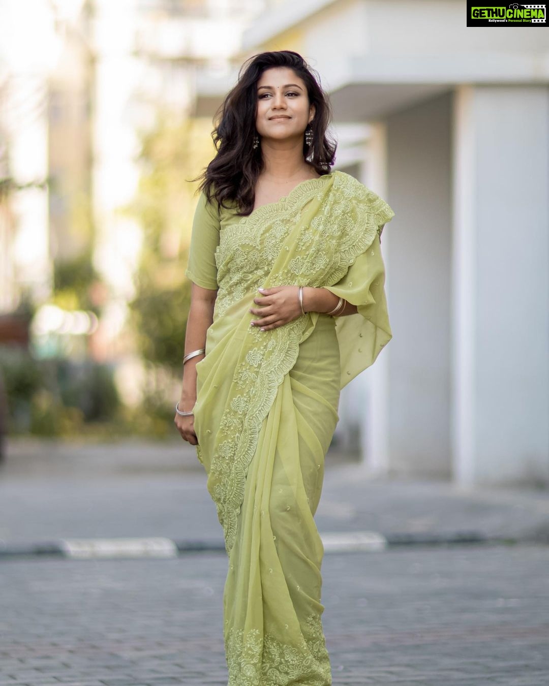 Alya Manasa Instagram - Wearing @kanmani_fashion_world Captured @dhanush__photography Jewellery @vp.avenue