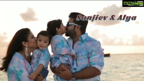 Alya Manasa Instagram - A small change in new slide in our YouTube channel 🤩hope you all like it 🥰 @sanjeev_karthick