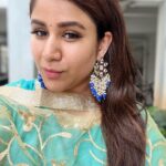 Alya Manasa Instagram – Beautiful earrings I got it @neethu_jewels 🤩🤩🤩🤩🤩🤩🤩so unique & different