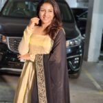 Alya Manasa Instagram - Most beautiful 😍 dress i have ever wored @yazhli_collection thank you much for the beautiful dress @yazhli_collection 🥰😍 this comfy dress @yazhli_collection amazing & excellent Fabric.. wonderful outfit @yazhli_collection 🥰🥰 Do Follow @yazhli_collection page for more amazing outfits🤩