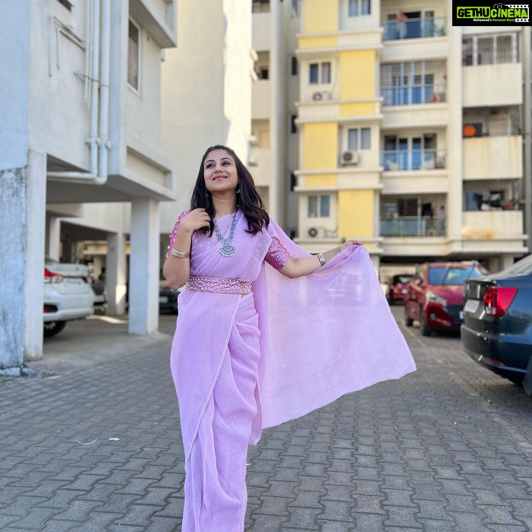 Alya Manasa Instagram - Craze towards fashion never ends Tqsm @kanmani_fashion_world for creating trend #beautiful #sarees
