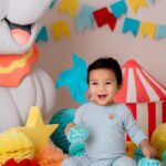 Alya Manasa Instagram - Very happy 😆 that my baby boy’s first ever photo shoot went so good 💯🤩Tqsm Beautiful captured @mommyshotsbyamrita Decor @fete_n_festoon