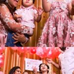 Alya Manasa Instagram - My world 🌎 my happiness Celebrating birthday #ᴍᴀʀᴄʜʙᴏʀɴʙᴀʙɪᴇs decor @surpriseplanners_official #majors & #minors thank u 🙏 so so much for beautiful decorations done so fastly @surpriseplanners_official