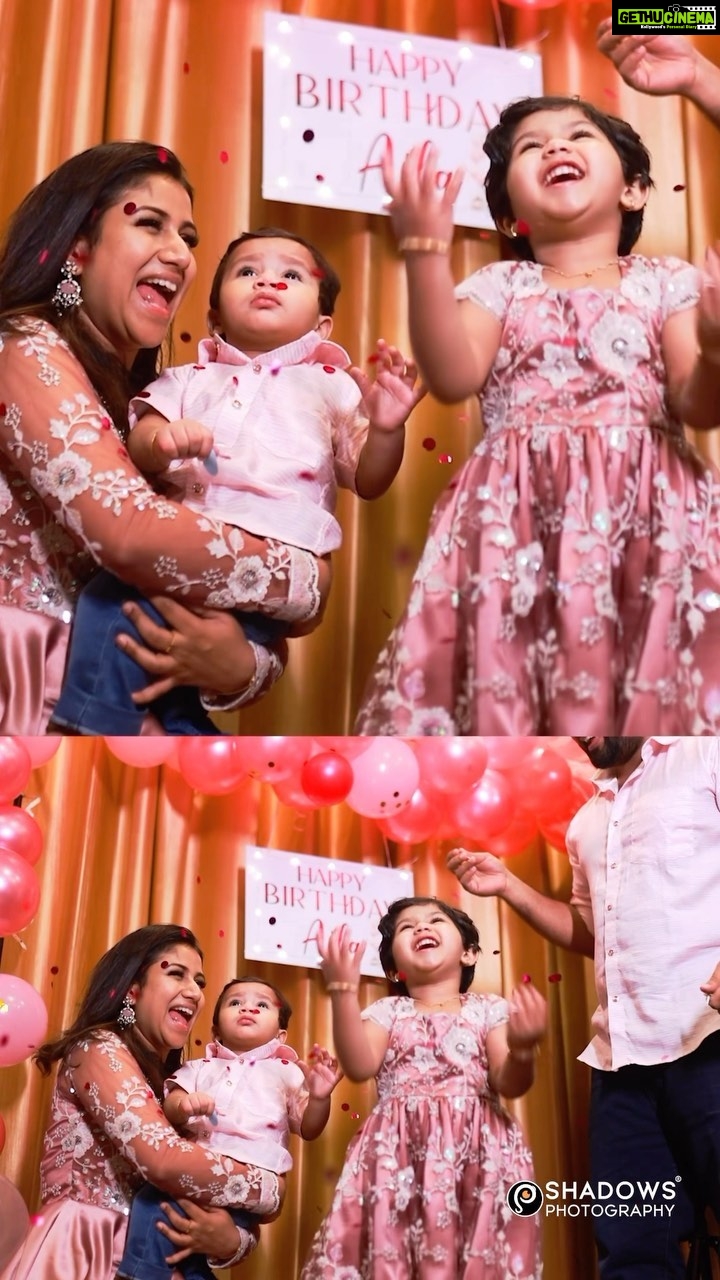 Alya Manasa Instagram - My world 🌎 my happiness Celebrating birthday #ᴍᴀʀᴄʜʙᴏʀɴʙᴀʙɪᴇs decor @surpriseplanners_official #majors & #minors thank u 🙏 so so much for beautiful decorations done so fastly @surpriseplanners_official