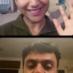 Alya Manasa Instagram - #Iniya special LIVE with @alya_manasa and @rishi_raj_nadigan 😍 #InstagramLIVE #SunTV #Viniya