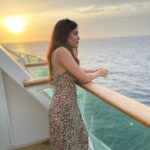 Amritha Aiyer Instagram - Vacation time - Cruise Time 🛳 #unwraptheworld #pickyourtrail #letspyt #cordeliacruises #indiancruiseline #cruiseholidays #cityonthesea #perfectholiday #MVEmpress #HolidayAtSea #cruisevacation