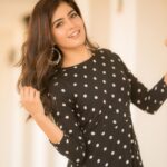 Amritha Aiyer Instagram - 🖤🤍 . Moving on is about accepting not forgetting. . 📸 - @camerasenthil Styled by - @labelswarupa Makeup & Hair - @vijiknr
