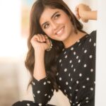 Amritha Aiyer Instagram - 🖤🤍 . Moving on is about accepting not forgetting. . 📸 - @camerasenthil Styled by - @labelswarupa Makeup & Hair - @vijiknr