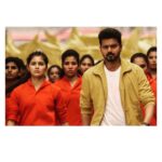 Amritha Aiyer Instagram - Coach Michael and Thendral ❤️🤩 . #bigil #thalapathy