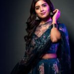 Amritha Aiyer Instagram - Wish you all Happy Pongal / Sankranthi 🌾 . Styled by - @lankasanthoshi Outfit - @drzya_ridhisuri 📸 - @abhishek_pallati Earrings - @tribebyamrapali