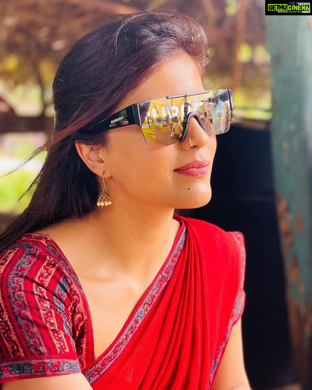 Amritha Aiyer Instagram - Meenakshi swag 😎 #HANUMAN