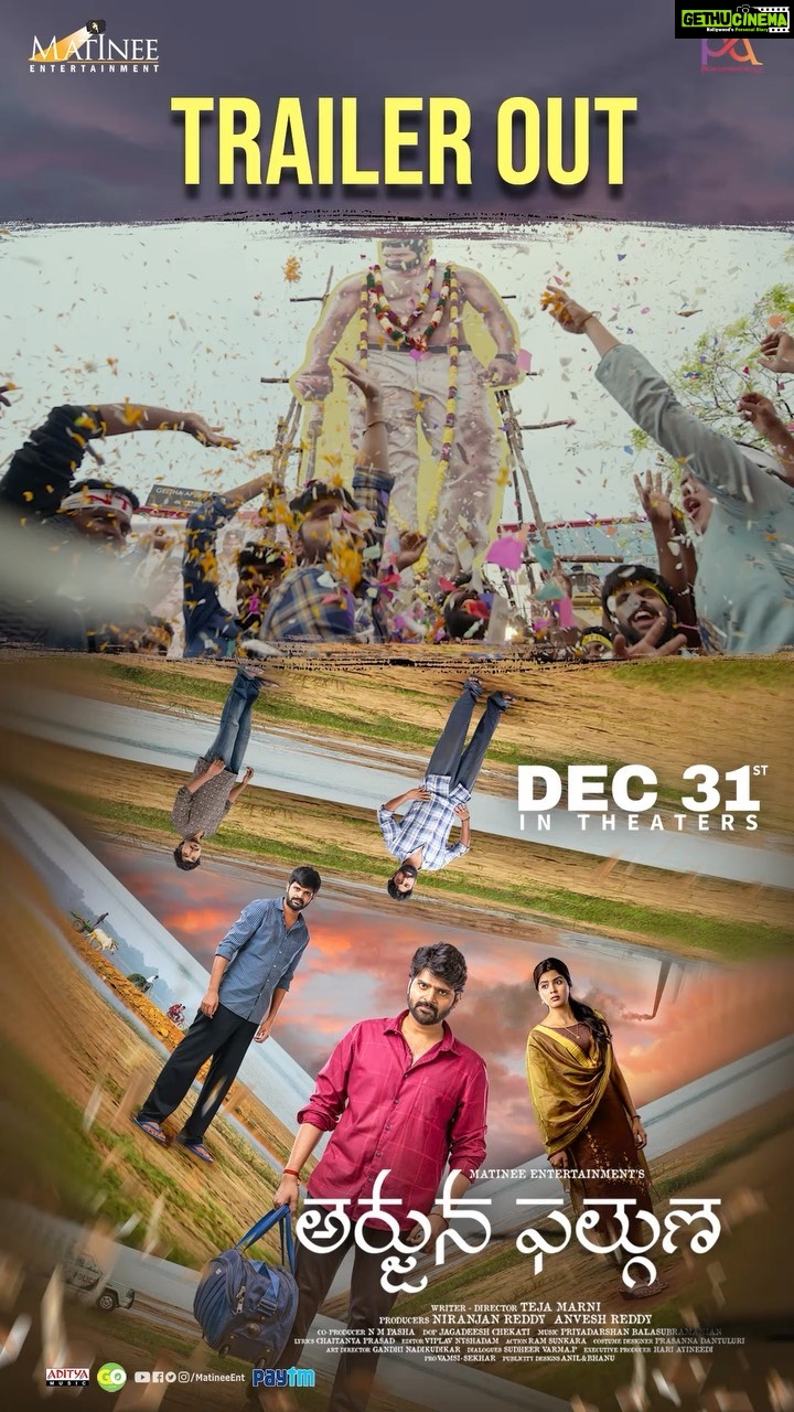 Amritha Aiyer Instagram - The War is yet to Begin !! 💥👊🏻 Here's #ArjunaPhalgunaTrailer⚡ Launched by Shri. #KoratalaSiva ▶️ https://youtu.be/CjAmDD7mWKI #ArjunaPhalgunaOnDec31 ✅ @matineeents @sreevishnu29 @teja_marni #AnveshReddy @nm_pasha @amritha_aiyer @priyadarshan_09 #ChaitanyaPrasad #jagadeeshcheekati #sudheervarmap @gandhinadikudikar @mahesh_achanta @rajkumarkasireddy @anilandbhanu @ursvamsishekar @haashtagmedia @adityamusicindia