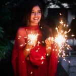 Amritha Aiyer Instagram – Happy Diwali everyone!!🪔🪔Let’s celebrate the festival by spreading joy, happiness and light up the world for others! Have a safe and happy Diwali!! #lightsfestival 

📸 – @deepak_vijay_photography 
👗 – @labelswarupa