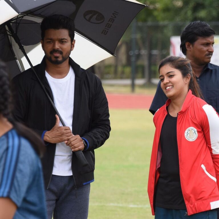 Amritha Aiyer Instagram - 2 YEARS OF BIGIL ! 2 YEARS OF THENDRAL ! 2 YEARS OF YOUR UNCONDITIONAL LOVE ❤️ Thank you ❤️ #bigil @atlee47 sir #actorvijay sir #nayanthara ma’am