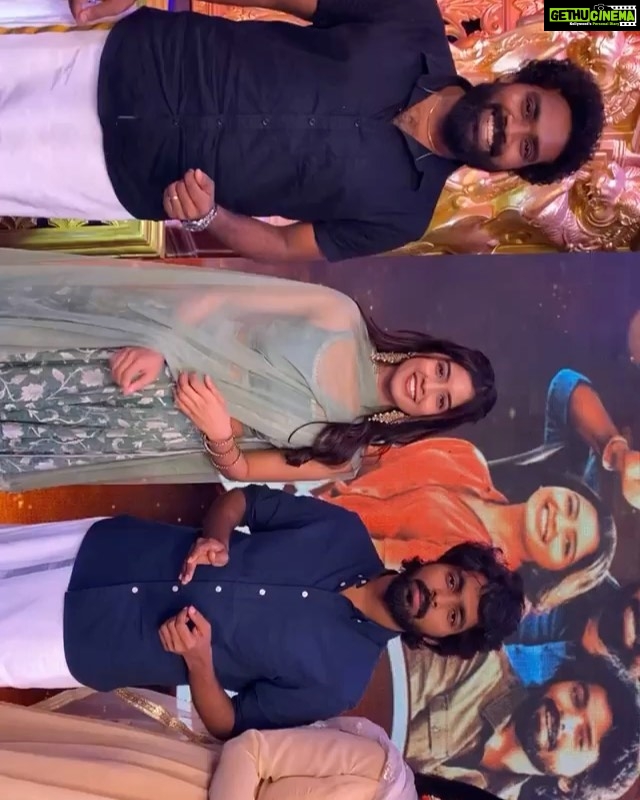Amritha Aiyer Instagram - 😜 #vanakamdamapla @gvprakash @danianniepope @reshmapasupuleti