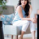 Amritha Aiyer Instagram - ❄️ . 📸 : @camerasenthil Wardrobe/stylist : @labelswarupa Make up : @luxefacebyanitha Hair : @makeupbyshyamala Location: @citadinesomrchennai