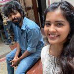 Amritha Aiyer Instagram - And it’s a wrap of #vanakamdamapla 💁🏻‍♀️ Never thought it would end this soon , had such an amazing time shooting for this one 🥳 will miss the entire team . Every single person took great care of me ❤️ Thank you @rajeshmdirector and @gvprakash sir for this wonderful project 🤗 @suntv @gururameshv @jagadishbliss @sid_ran0 @vynod.sundar