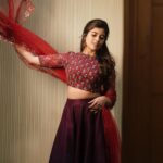 Amritha Aiyer Instagram - ♥️ . Styled by : @by_sarana Wearing : @tanva_by_deepika Jewellery : @mspinkpantherjewel 📸 @planwcreadios Retouch : @dhana_lee_