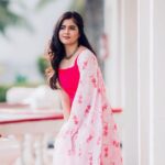 Amritha Aiyer Instagram - 💗 . 📸 : @camerasenthil Make&Hair : @artistrybyshanu 👗 : @mabia_mb Jewellery- @yoursethnically