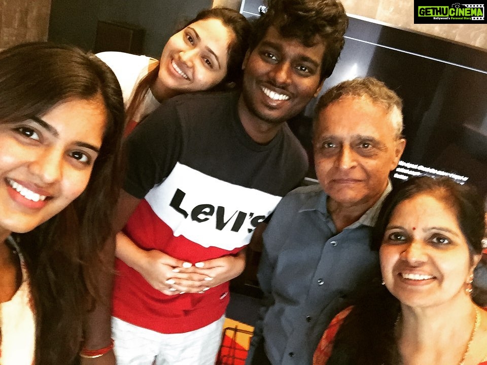 Amritha Aiyer Instagram - Happy Birthday to the most special person - @atlee47 sir 🎉🎉🎉 Thank you for being the same person that I saw 4 years back until now . May you be always blessed with happiness and good health 🎉🎉