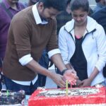 Amritha Aiyer Instagram - That Khushi moment and my inner Khushi moment 😍 I wish I could celebrate your birthday now just the same way my thalapathy Vijay sir ❤️❤️🎂🎉 Happy Birthday sir 🎉🎂 love you always #thalapathyvijay #thalapathy #hbdthalapathyvijay #bigil #bigilthendral