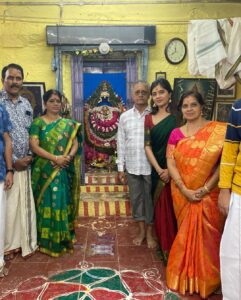 Amritha Aiyer Instagram - Our Family God Visit ( Kula Daivam ) - I think it’s really important for each of us to go and visit the Temples in the south and your Family God which we are all rooted to. So much positivity and peace you find despite the chaos we see in the city . Always wondered how are these temples were even made with such difficulty in those ancient days and also wondered why are they not among the 7 Wonders of the World 🤷🏻‍♀️