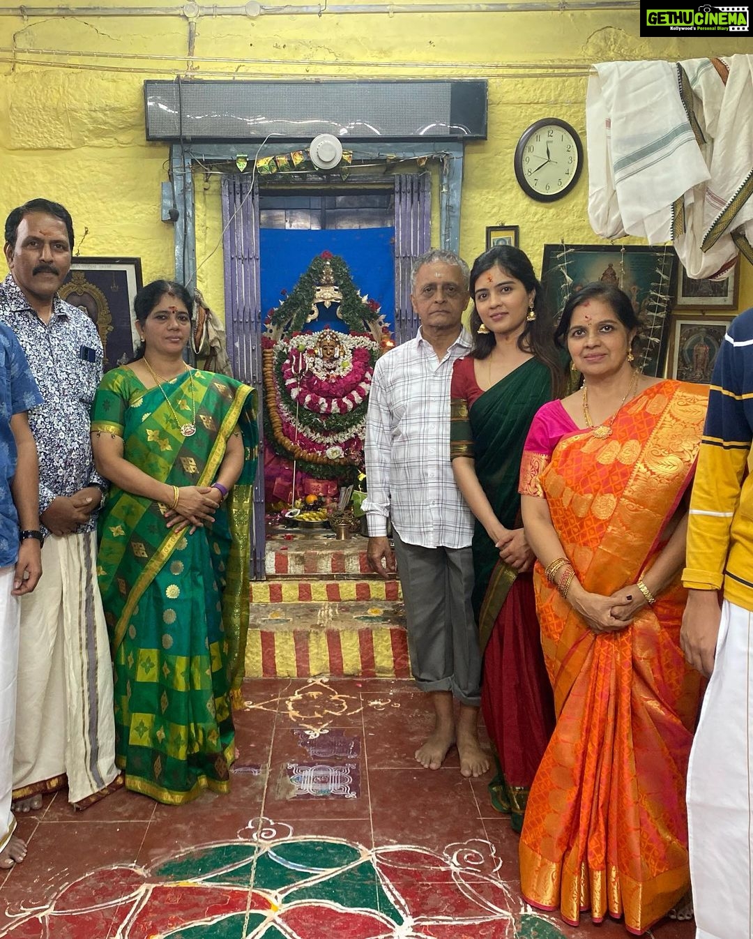 Amritha Aiyer - 496.1K Likes - Our Family God Visit ( Kula Daivam ) - I think it’s really important for each of us to go and visit the Temples in the south and your Family God which we are all rooted to. So much positivity and peace you find despite the chaos we see in the city . Always wondered how are these temples were even made with such difficulty in those ancient days and also wondered why are they not among the 7 Wonders of the World 🤷🏻♀️