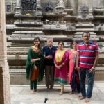 Amritha Aiyer Instagram - Our Family God Visit ( Kula Daivam ) - I think it’s really important for each of us to go and visit the Temples in the south and your Family God which we are all rooted to. So much positivity and peace you find despite the chaos we see in the city . Always wondered how are these temples were even made with such difficulty in those ancient days and also wondered why are they not among the 7 Wonders of the World 🤷🏻‍♀️ Thirunelveli, Tamil Nadu