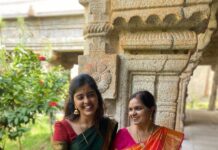 Amritha Aiyer Instagram - Our Family God Visit ( Kula Daivam ) - I think it’s really important for each of us to go and visit the Temples in the south and your Family God which we are all rooted to. So much positivity and peace you find despite the chaos we see in the city . Always wondered how are these temples were even made with such difficulty in those ancient days and also wondered why are they not among the 7 Wonders of the World 🤷🏻‍♀️ Thirunelveli, Tamil Nadu