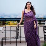 Amritha Aiyer Instagram - 💜 Styled by : @by_sarana Wearing : @label_ilma 📸 - @ashokmak_photography
