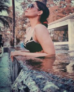 Anangsha Biswas Instagram - 😇🤩Trust Yourself.Create The Kind Of Life You Will Be Happy To Live With All Your Life.Make The Most Of Yourself By Fanning The Tiny,Inner Sparks Of Possibility Into The Flames Of Achievement.
McClellan

#artist #poolside #sunkissed #anangshabiswas #art #abundance #zarinabegum #mind #over #matter