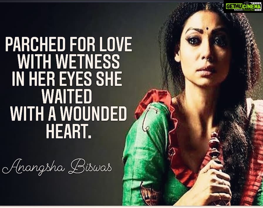 Anangsha Biswas Instagram - ๐ฆI wrote this a while back now.Yes i write a bit๐๐ฆ... Being committed To my art has made me a better human. An Upgraded Version Of Myself. Lets call this #catharsis #AnangshaBiswas #parched #attitudeofgratitude Mumbai, Maharashtra