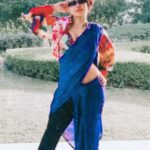 Anangsha Biswas Instagram - 😻Hume Toh Lootliya Milke Ishqwalo Ne..🦋🦉 #besharamrang #pathan #traveldiaries #nomakeup #sareeswag #anangshabiswas #reels #reelsinstagram