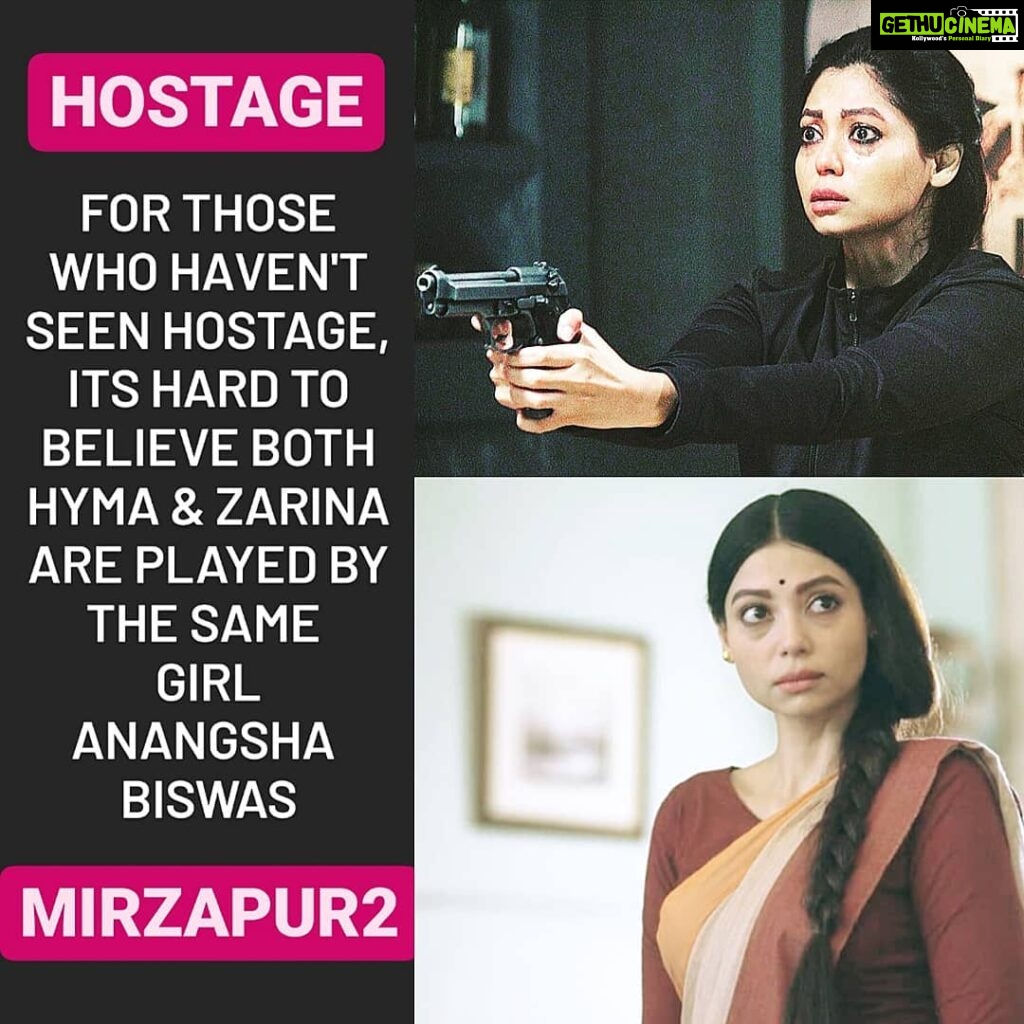 Anangsha Biswas Instagram - 💥From Hyma In Hostage To Zarina In Mirzapur...Safar Kafi Romanchak Hai !!!💥 Aap Sabke Pyarne Safar Ko Aur Dilchasp Bana Diya Hai 🙏 Thanku @anangshafanclub #mirzapur2🔥 #ZarinaBegum #anangshabiswas #hostages2 #hyma FanClub