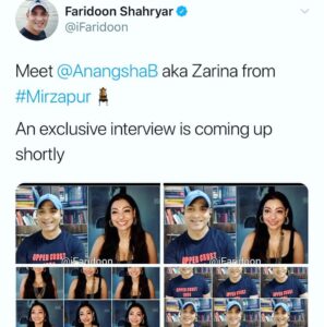 Anangsha Biswas Instagram - 💥 #changemakers #indiagram 💥
Please Check Out My Interview With @ifaridoon on @realbollywoodhungama 

🦉Lets Make Art The Hero❤

https://youtu.be/mc6jkA9SSRY