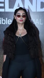 Anangsha Biswas Instagram - ❤️ With Power Comes Great Responsibility 🦉

#marvel #audible #anagshabiswas 
#instafashion #reels #black