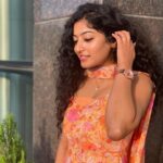 Anjali P Nair Instagram - 🧡💛 👗: @weddingstudio_skar Chennai, India