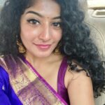 Anjali P Nair Instagram - #kalangalilavalvasantham♥️💜 Chennai, India
