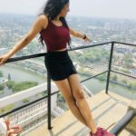Anjali P Nair Instagram - Let’s try feeling on the top of the world most of the time!!... Happy women’s day to every strong hearted and fierce women i know. Let there be no more boundaries stopping you from reaching heights no one has. Let no one criticise you for being a feminist or for taking a stand..Because you are after all a woman. To supporting yourself first. To loving yourself first🥂 Kochi, India