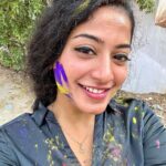 Anjali P Nair Instagram - A very happy HOLI and Woman’s Day to you all 💜❤️🧡💛💚🤎💖 Hyderabad