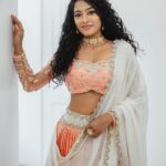 Anjali P Nair Instagram - 🙈♥️Outfit & Styling @savinidii_official Shot by @crackjackphotography @jenovin_05 Makeup @chisellemakeupandhair Jewellery @mspinkpantherjewel Location @savinidii_official Chennai, India
